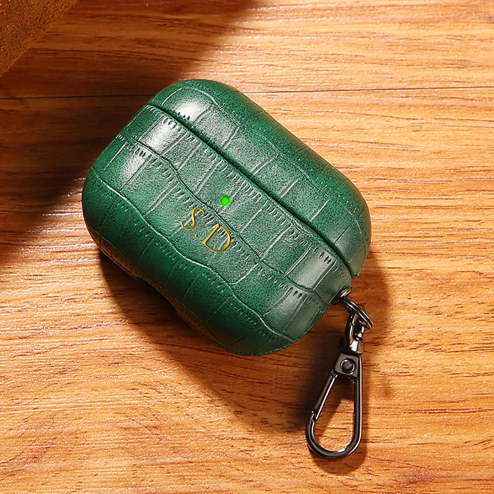 For Airpods 1 2 3 4 Pro 2 Luxu – Monogram Keychain Leather recenzja i cena