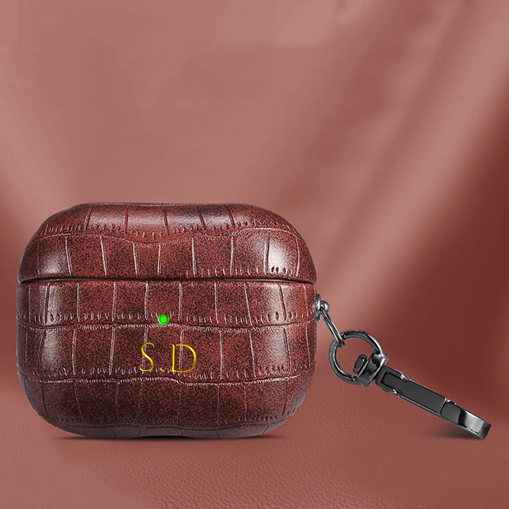 For Airpods 1 2 3 4 Pro 2 Luxu – Monogram Keychain Leather recenzja i cena