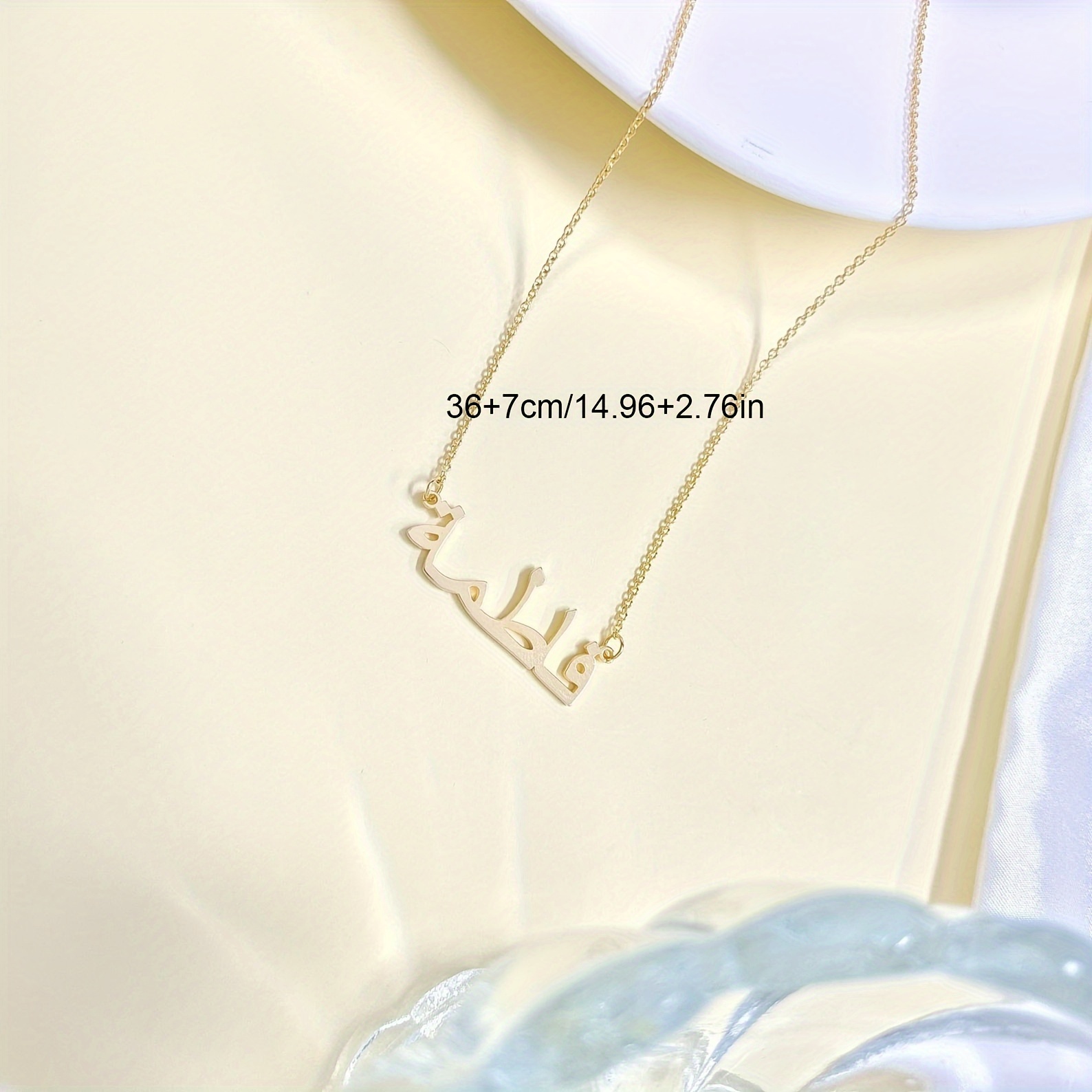 Personalized Custom Arabic Nam – Name Necklace Custom recenzja i cena