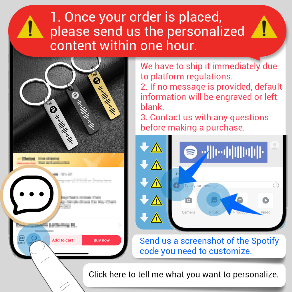 Personalized Spotify Code Keyc – Initial Ring Custom recenzja i cena