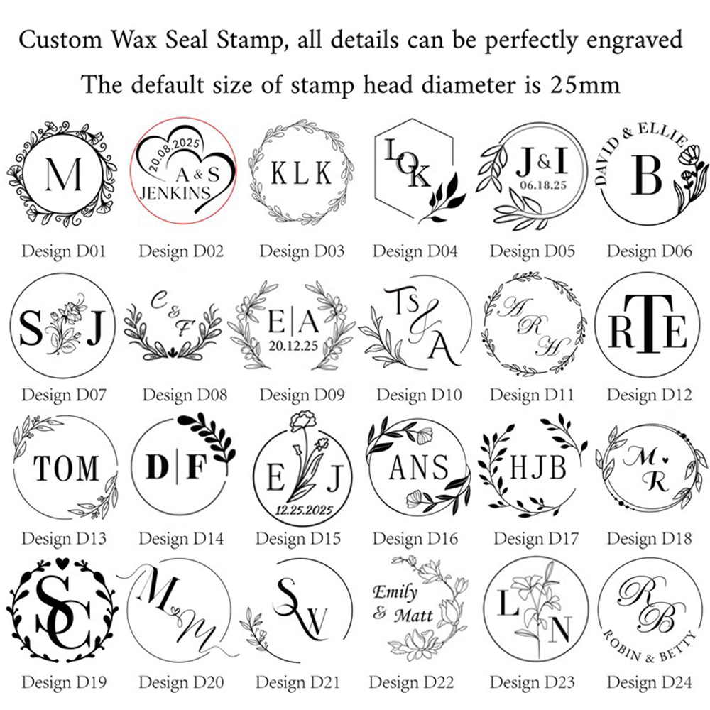 Wedding Custom Wax Seal Stamp  – Wax Seal Letter Kit recenzja i cena