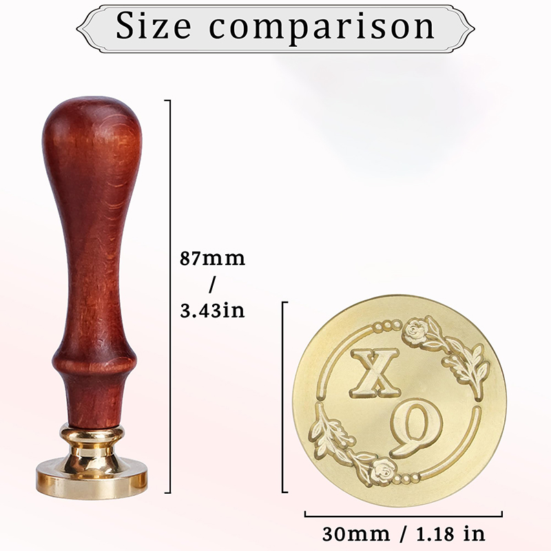 Wedding Custom Wax Seal Stamp  – Wax Seal Letter Kit recenzja i cena
