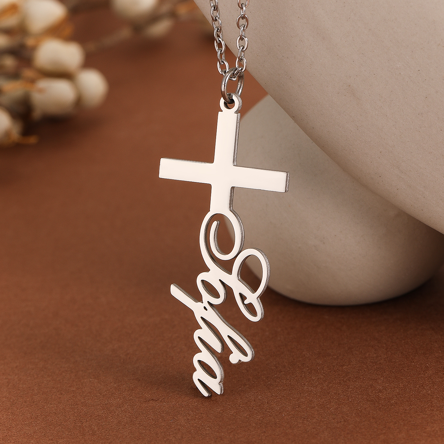 1pc Personalized Easter Gift S – Name Necklace Custom recenzja i cena