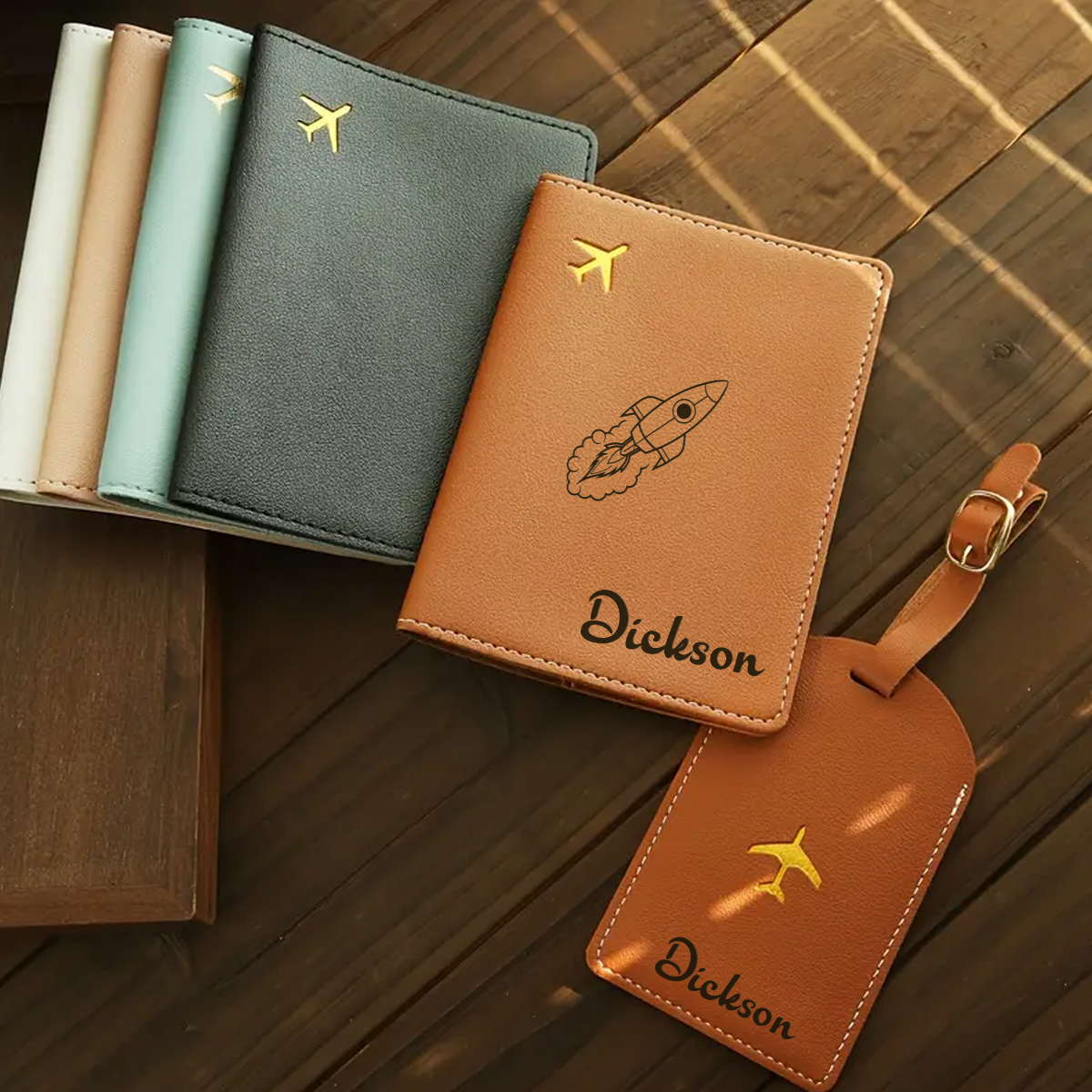 Customized Name Luggage Tag 2p – Personalized Name Box recenzja i cena