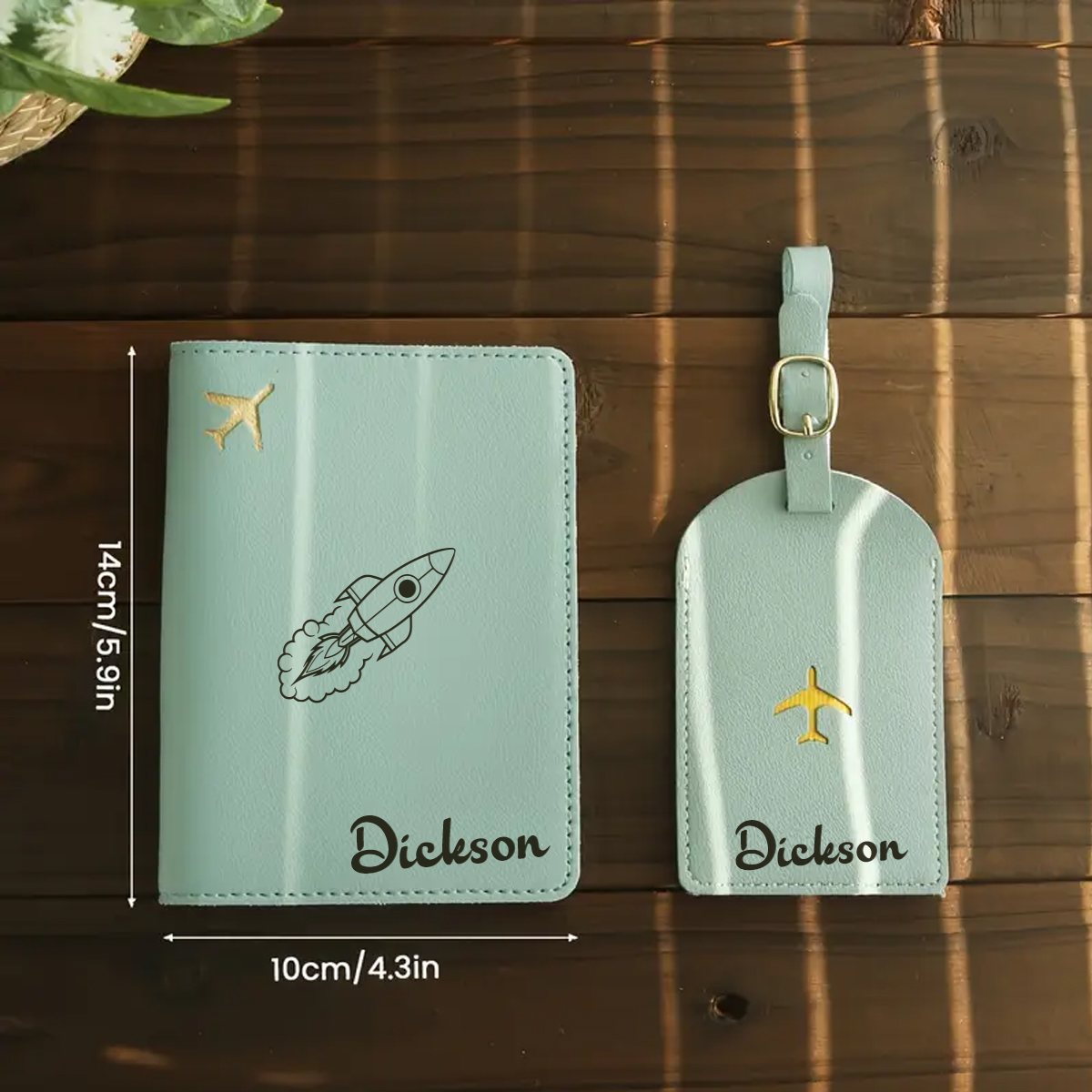 Customized Name Luggage Tag 2p – Personalized Name Box recenzja i cena