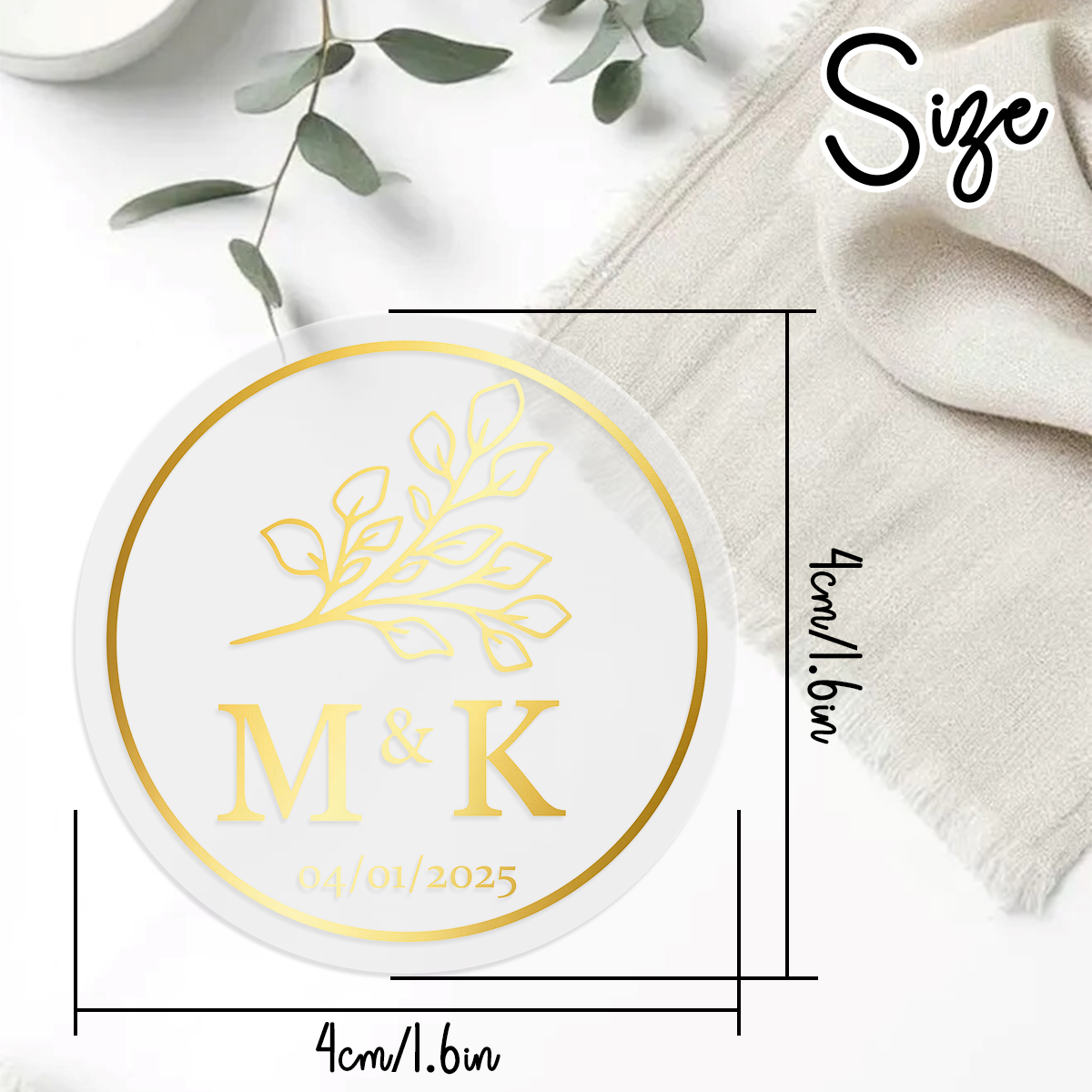 30/60/120/240pcs Custom Text R – Personalised Candle Label recenzja i cena