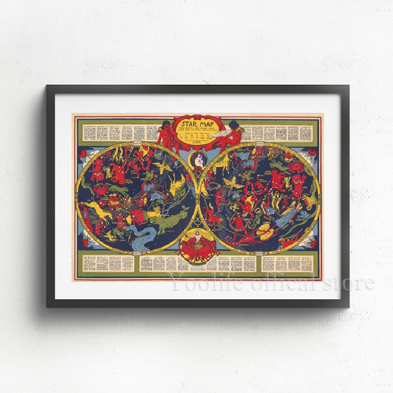1pc Celestial Planisphere Map  – Custom Star Map recenzja i cena