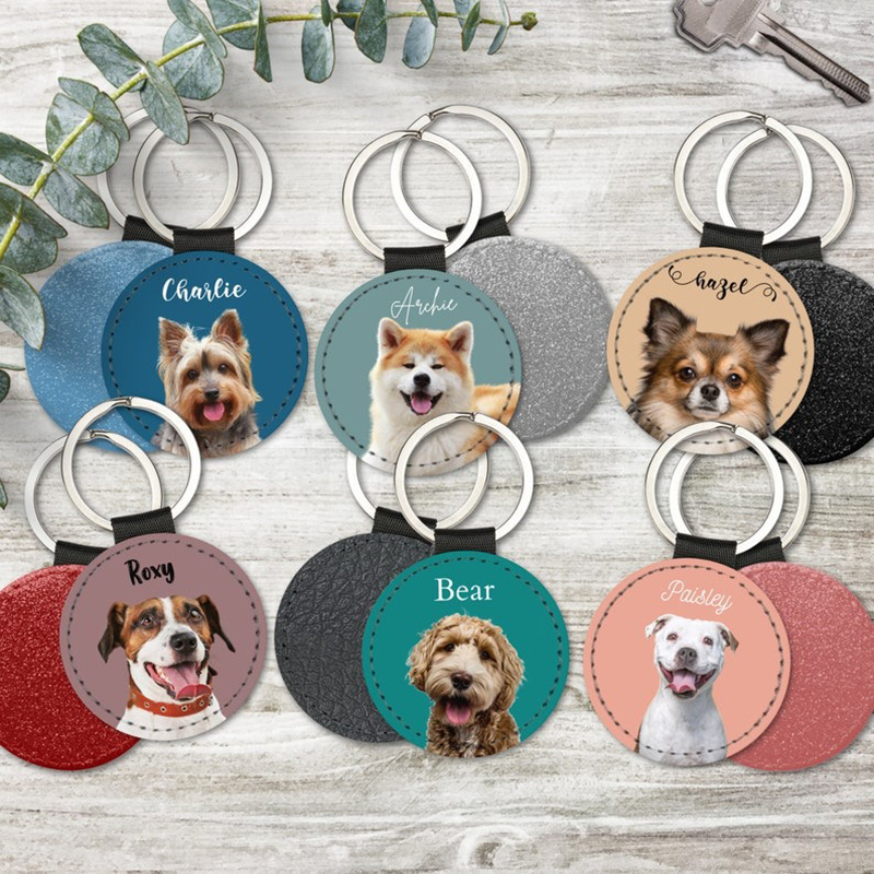 Custom Pet Photo Keychain Pers – Pet Portrait Custom recenzja i cena