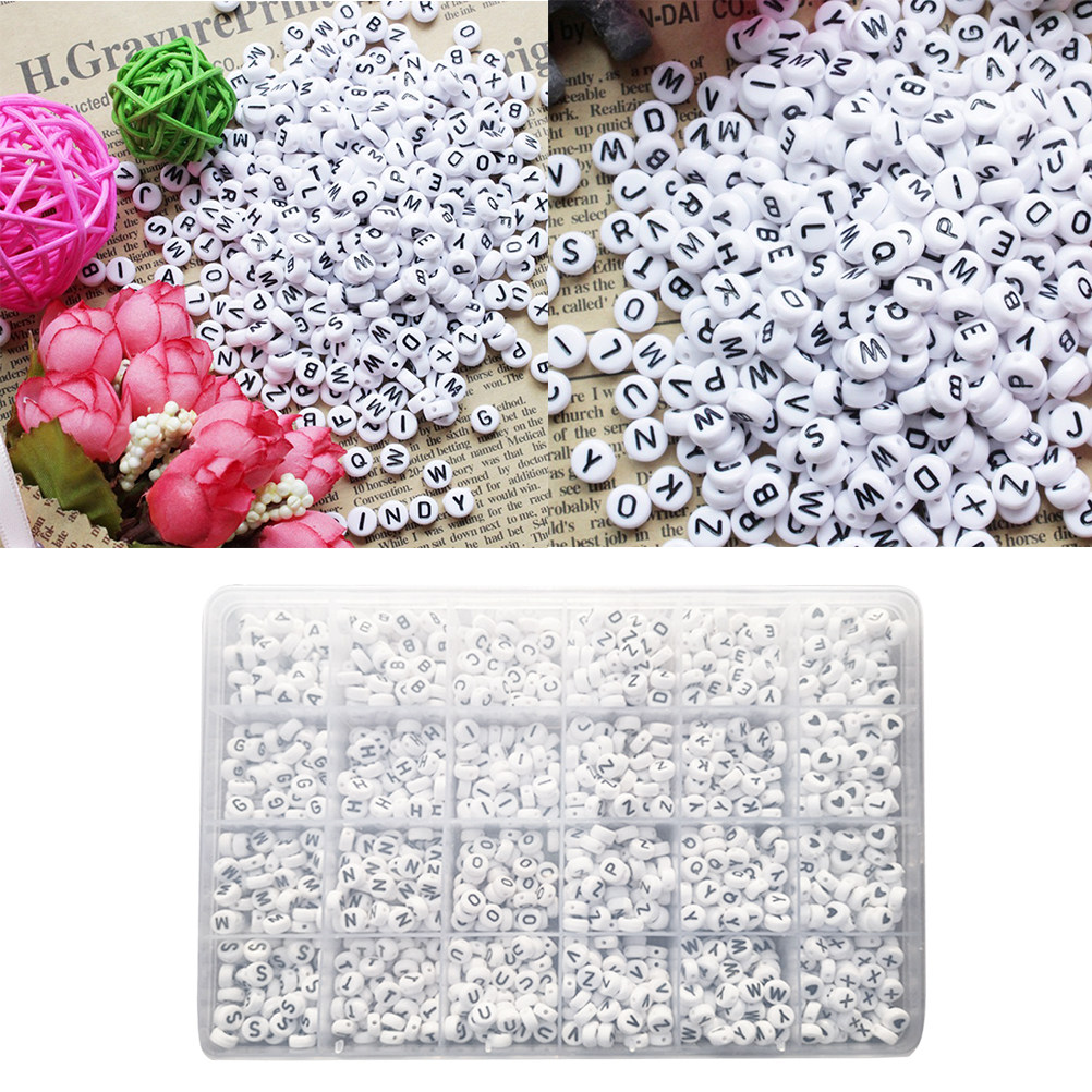1350Pcs Oblate Letter Beads Pl – Coordinates Bracelet recenzja i cena