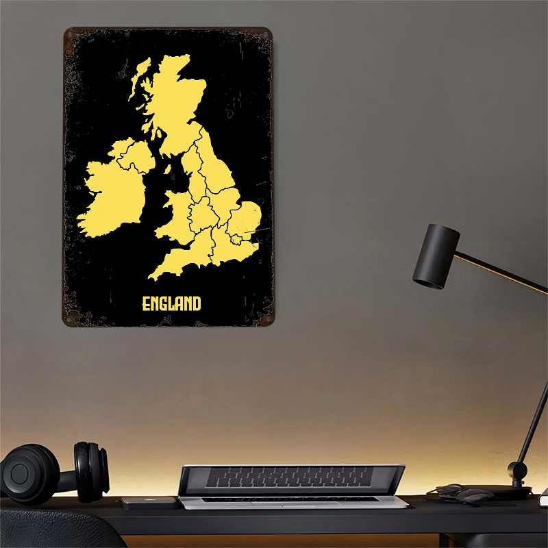 Map of England Printed Poster  – Custom Map Poster recenzja i cena