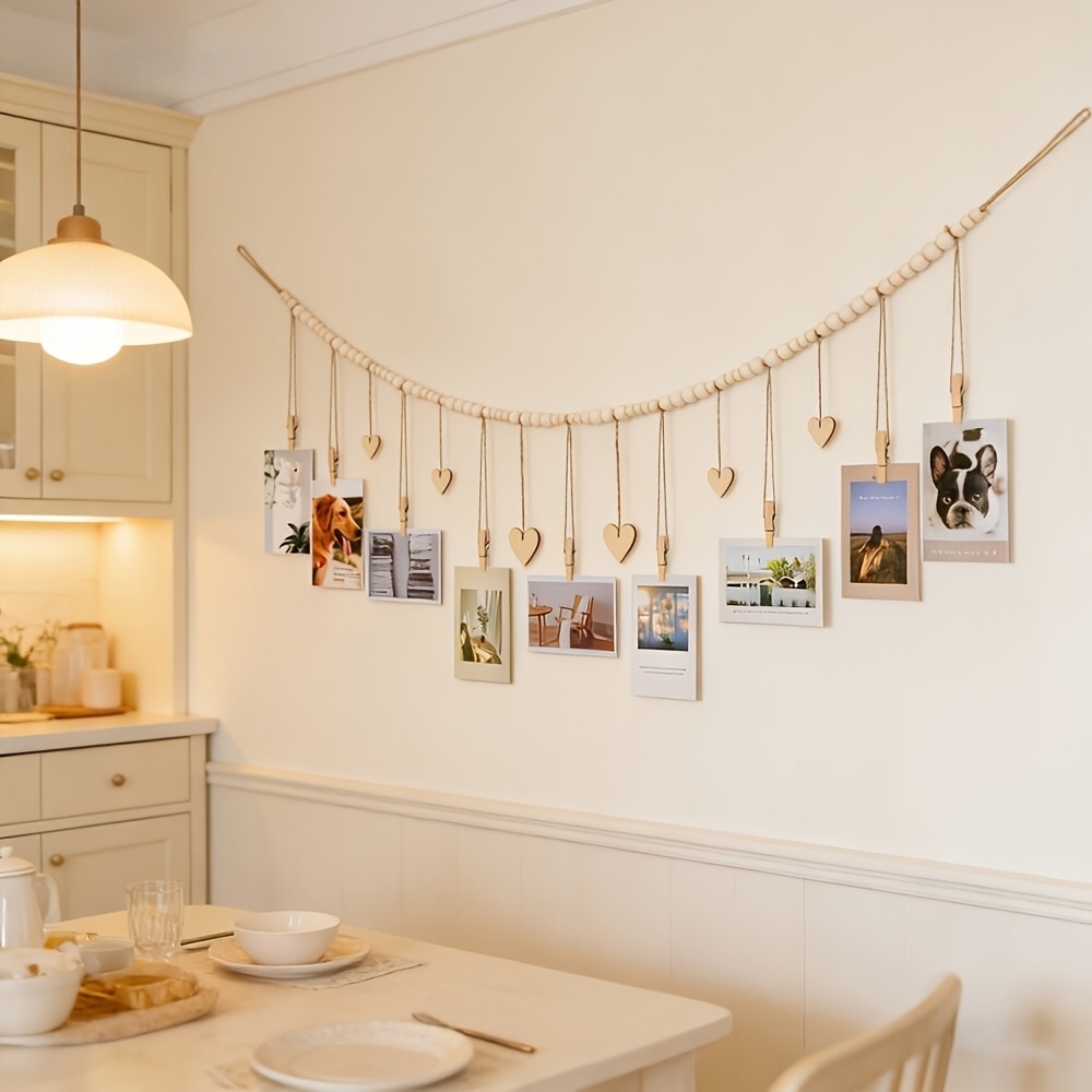 Hanging Photo Display Wall Dec – Engraved Wood Frame recenzja i cena