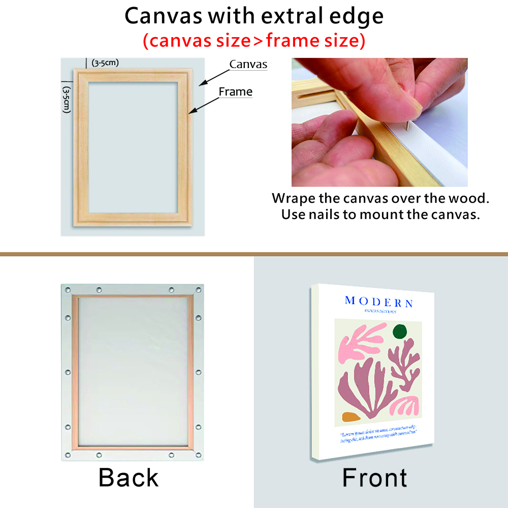30x40 50x70 70x100cm Canvas Fr – Engraved Wood Frame recenzja i cena