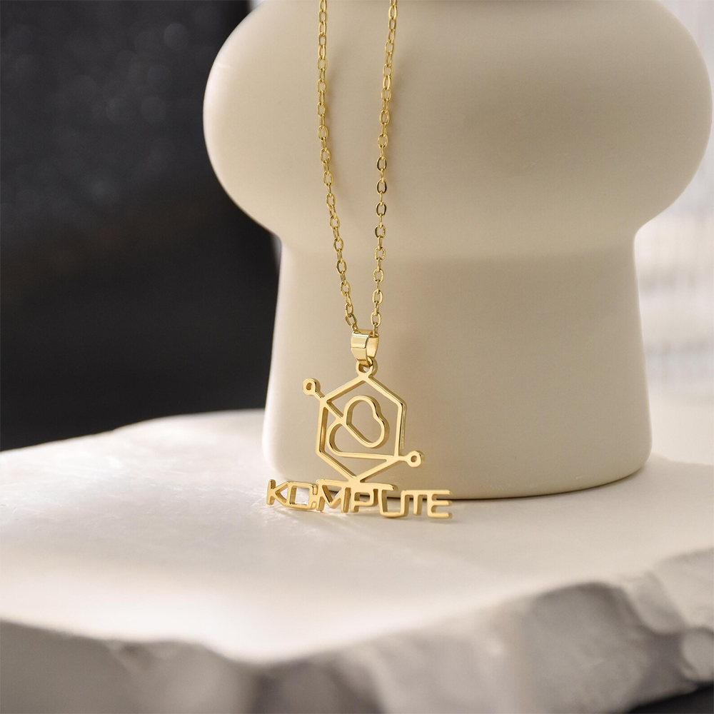 Custom Company Logo Necklace P – Name Necklace Custom recenzja i cena