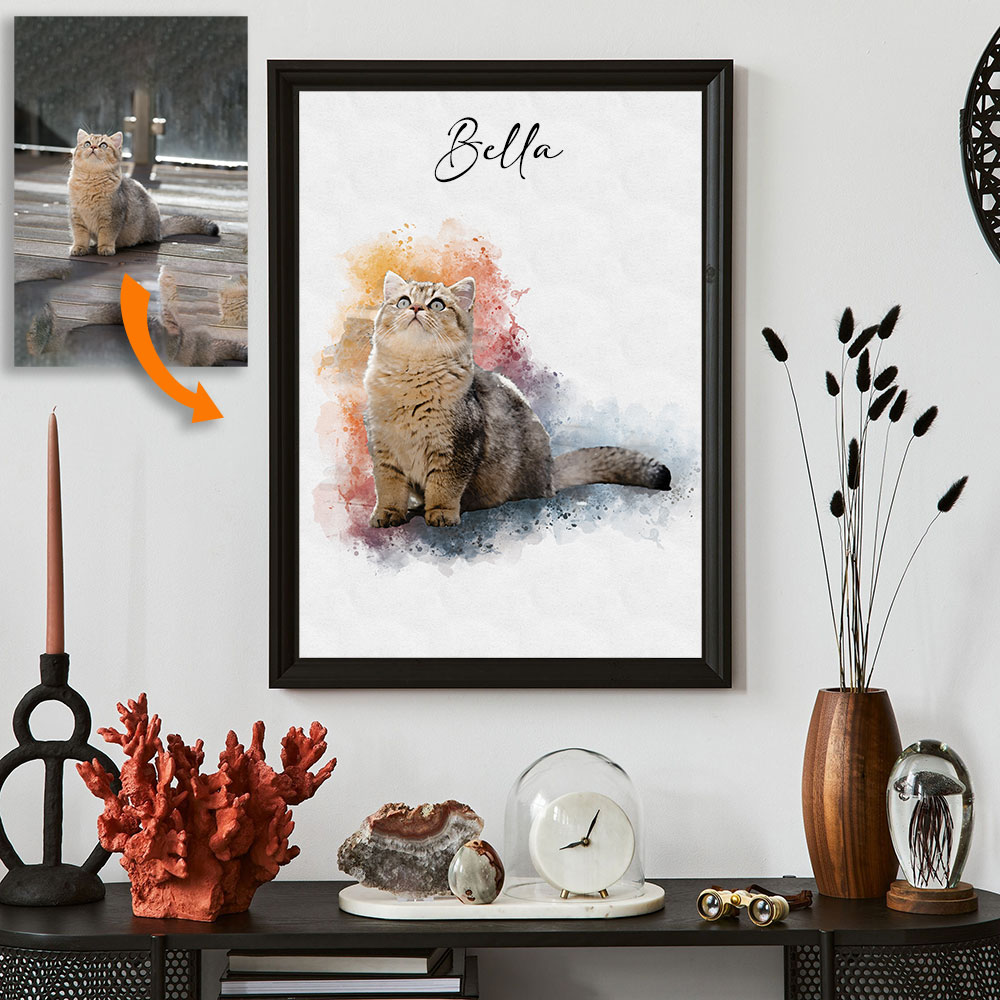 Custom Pet Portrait from Photo – Pet Portrait Custom recenzja i cena