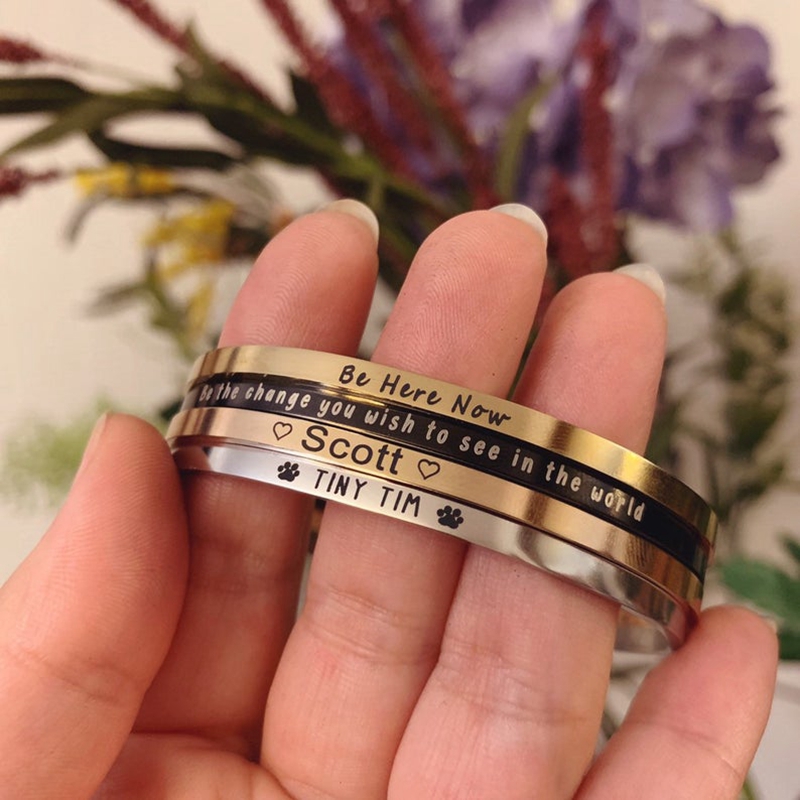 4mm Customized Personality Eng – Coordinates Bracelet recenzja i cena