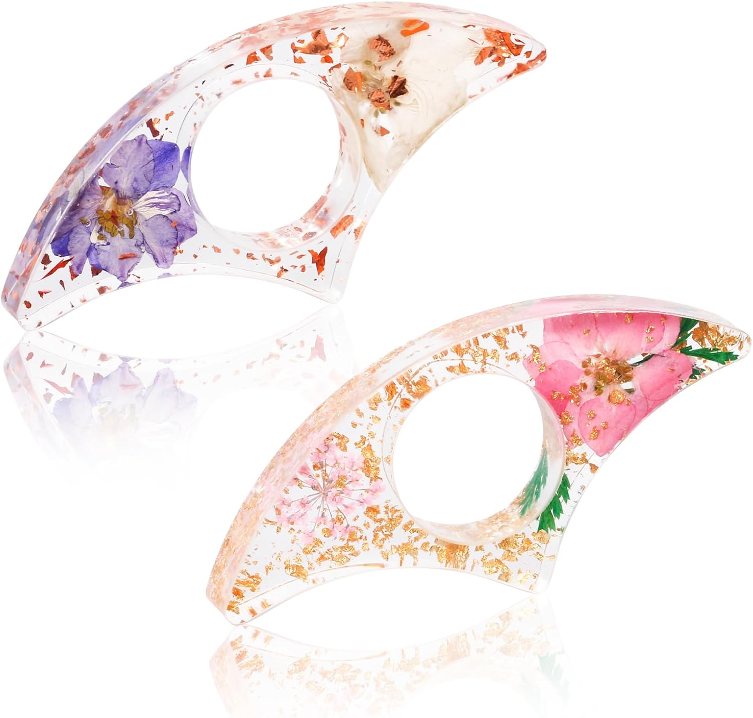 2PCS Thumb Book Page Holder, H – Dried Flower Bookmark recenzja i cena