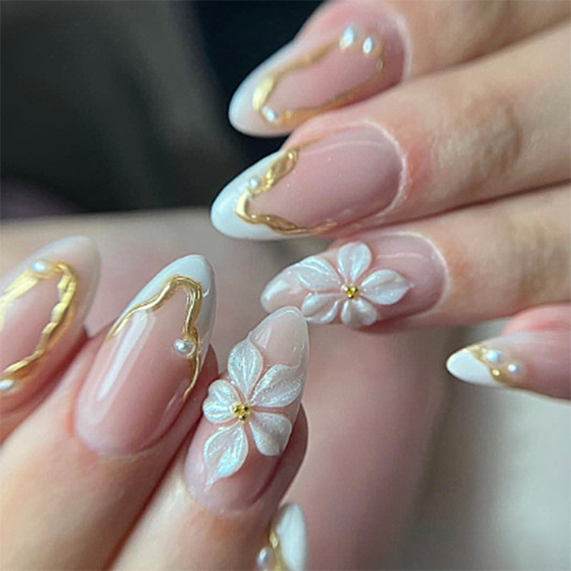 24pcs Flower Long Almond Press – Pressed Flower Art recenzja i cena