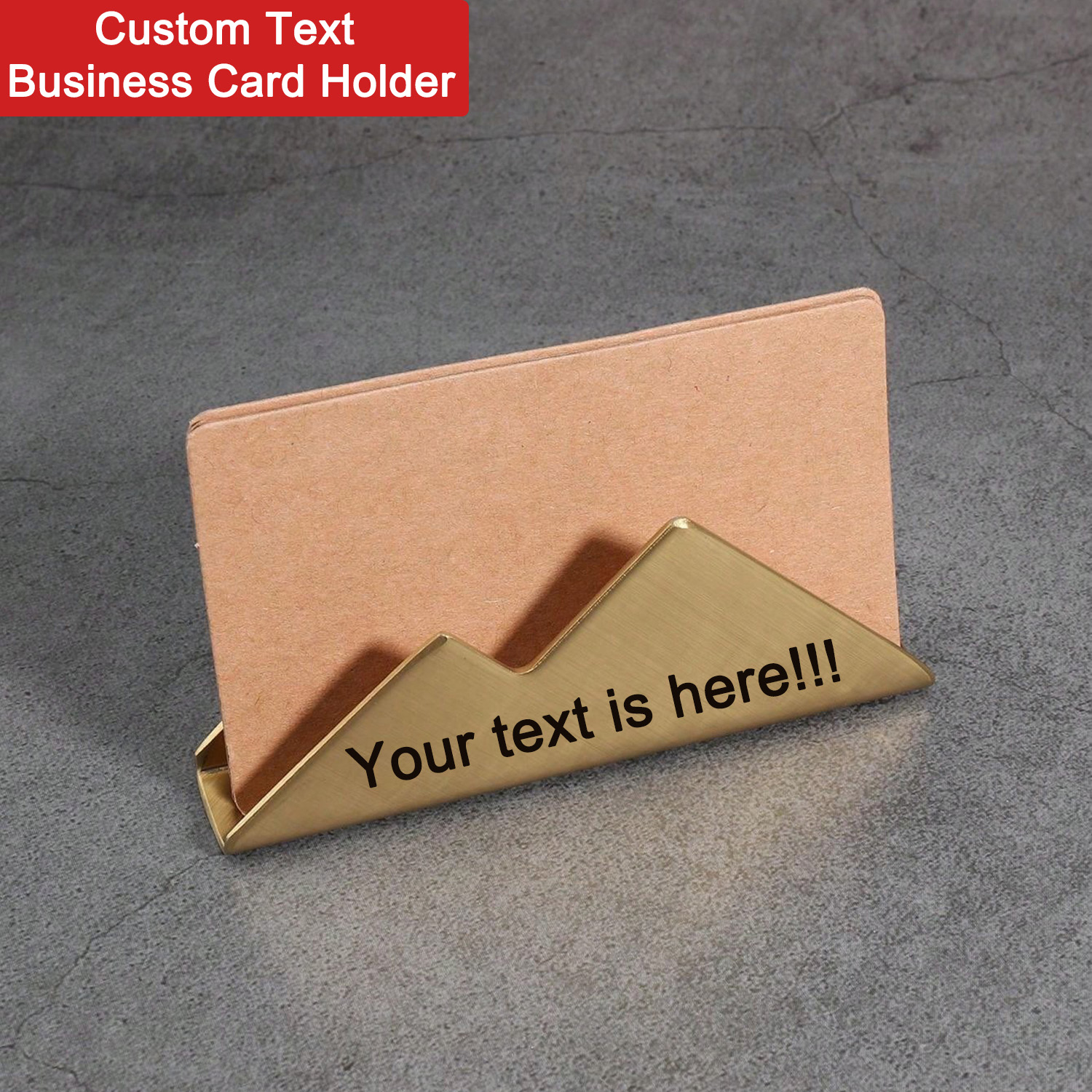 Custom Name Business Card Hold – Personalized Name Box recenzja i cena