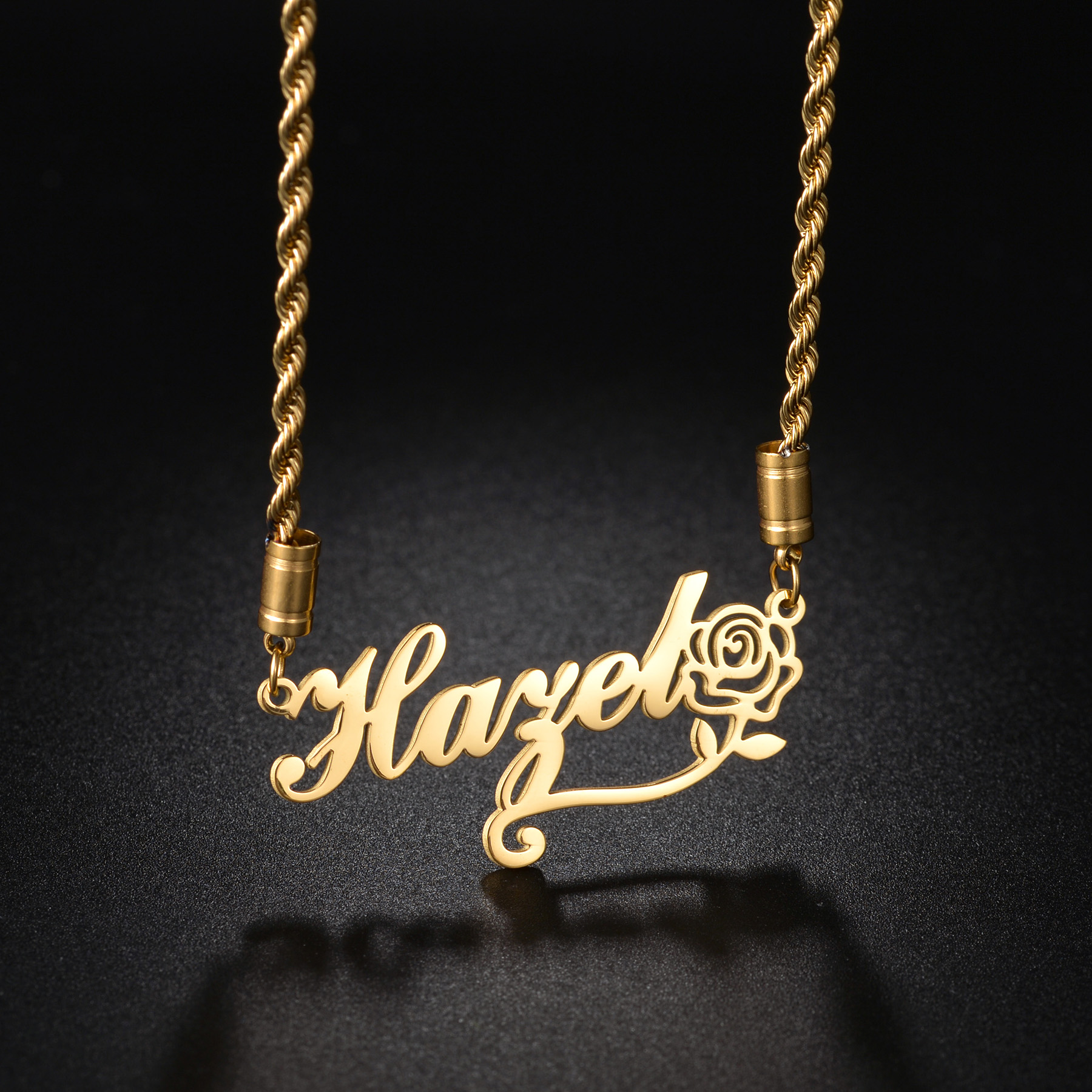 Atoztide Personalized Custom N – Birth Flower Necklace recenzja i cena