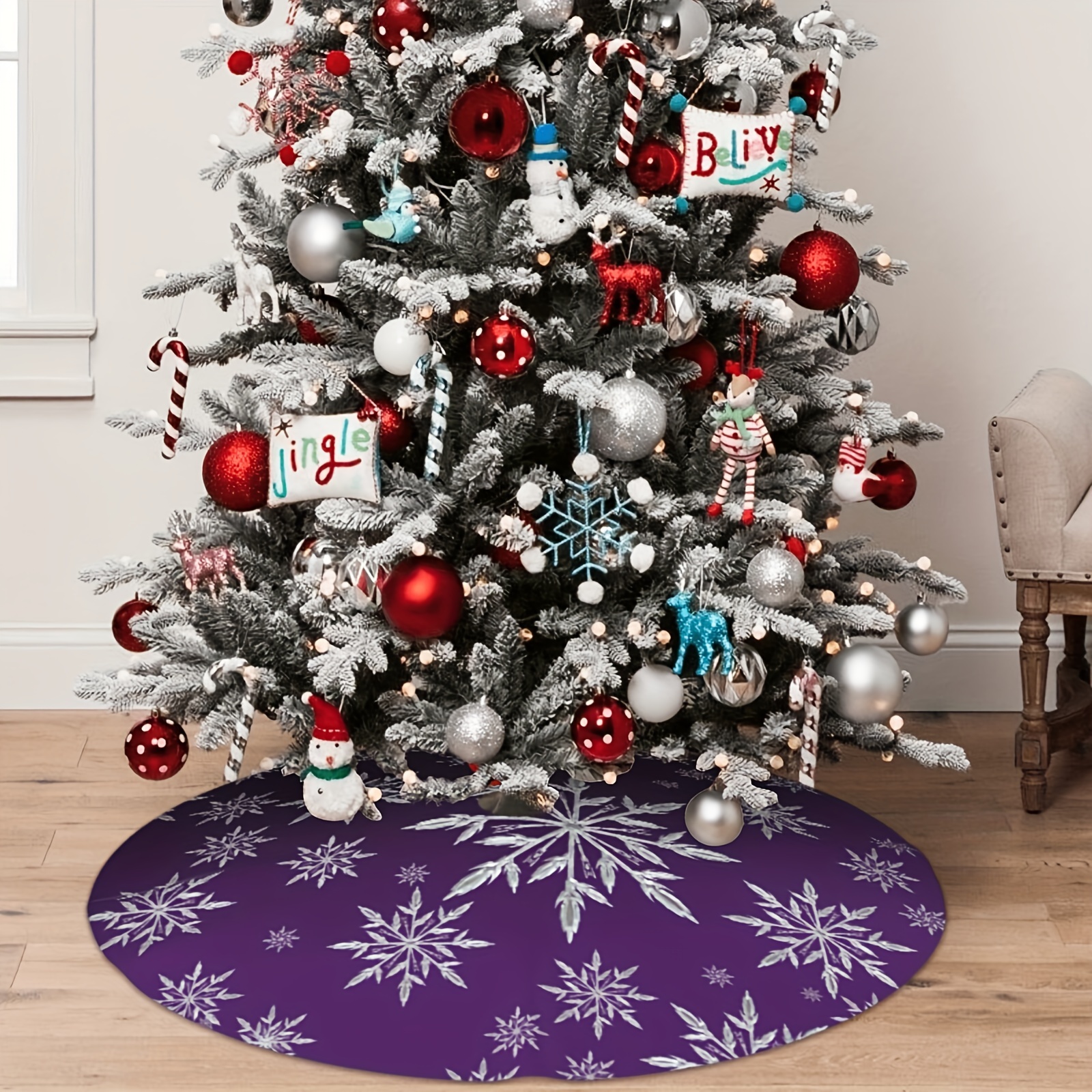 VIKAMA Deep Purple Snowflake P – Family Tree Print recenzja i cena