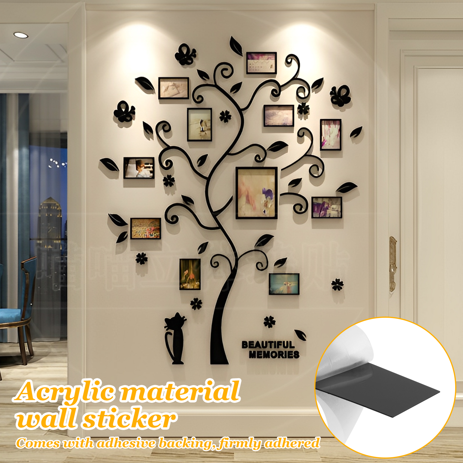 1Pc Picture Frames Tree Acryli – Family Tree Print recenzja i cena