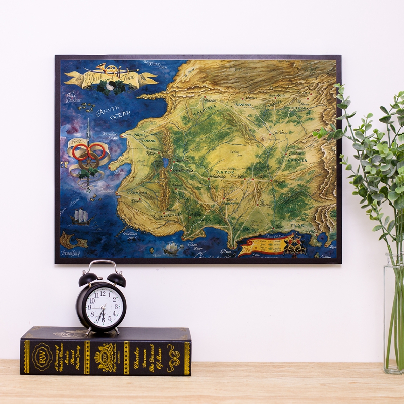 The Wheel of Time Map Poster P – Custom Star Map recenzja i cena