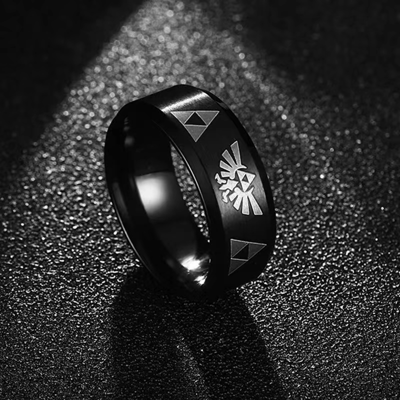 Fashion Anime Triforce Triangl – Initial Ring Custom recenzja i cena