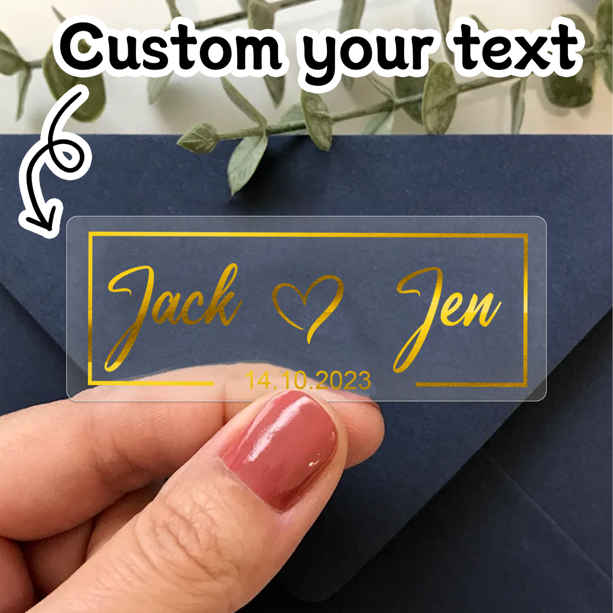 30-240pcs Custom Gold Stamping – Personalised Candle Label recenzja i cena