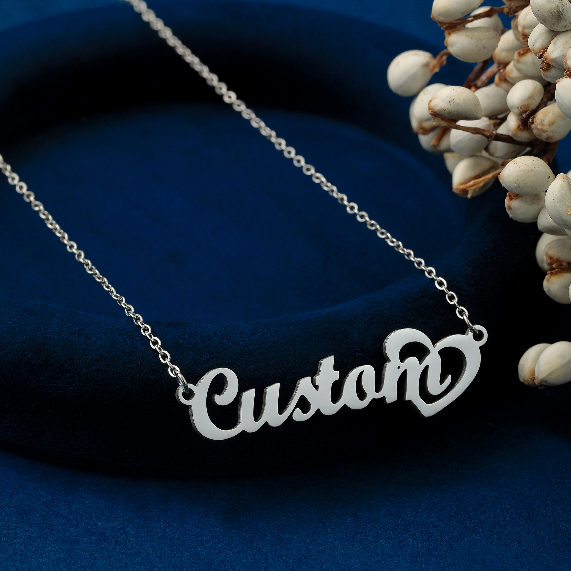 Customized Name Necklace with  – Name Necklace Custom recenzja i cena