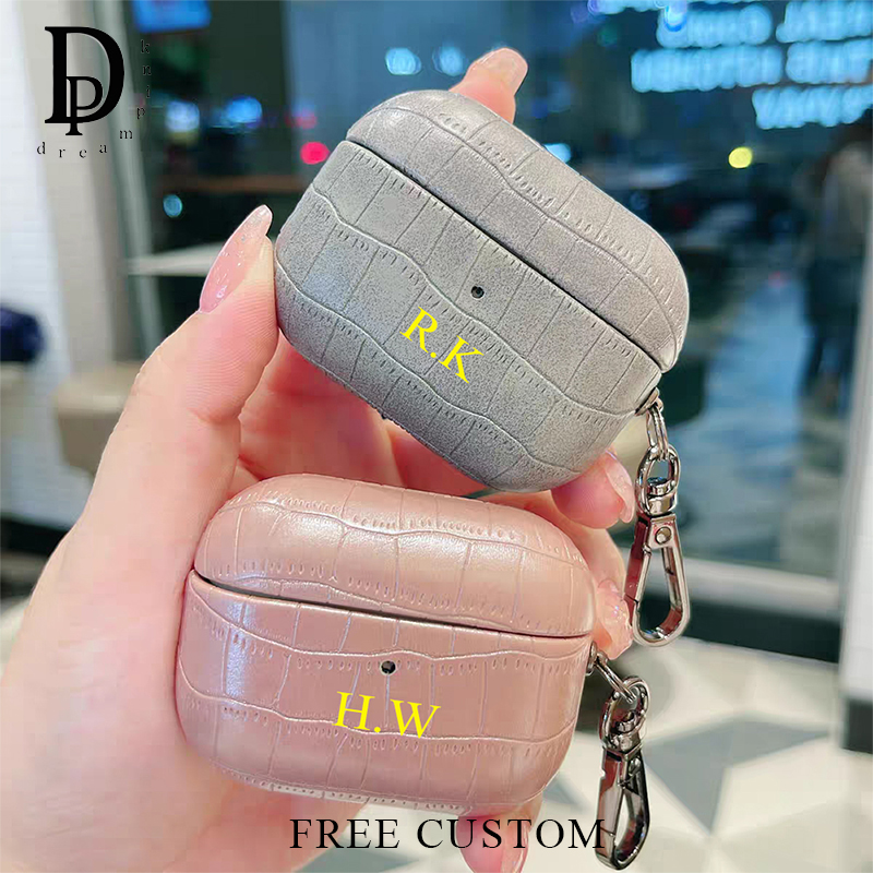 Custom Name Crocodile Leather  – Monogram Keychain Leather recenzja i cena