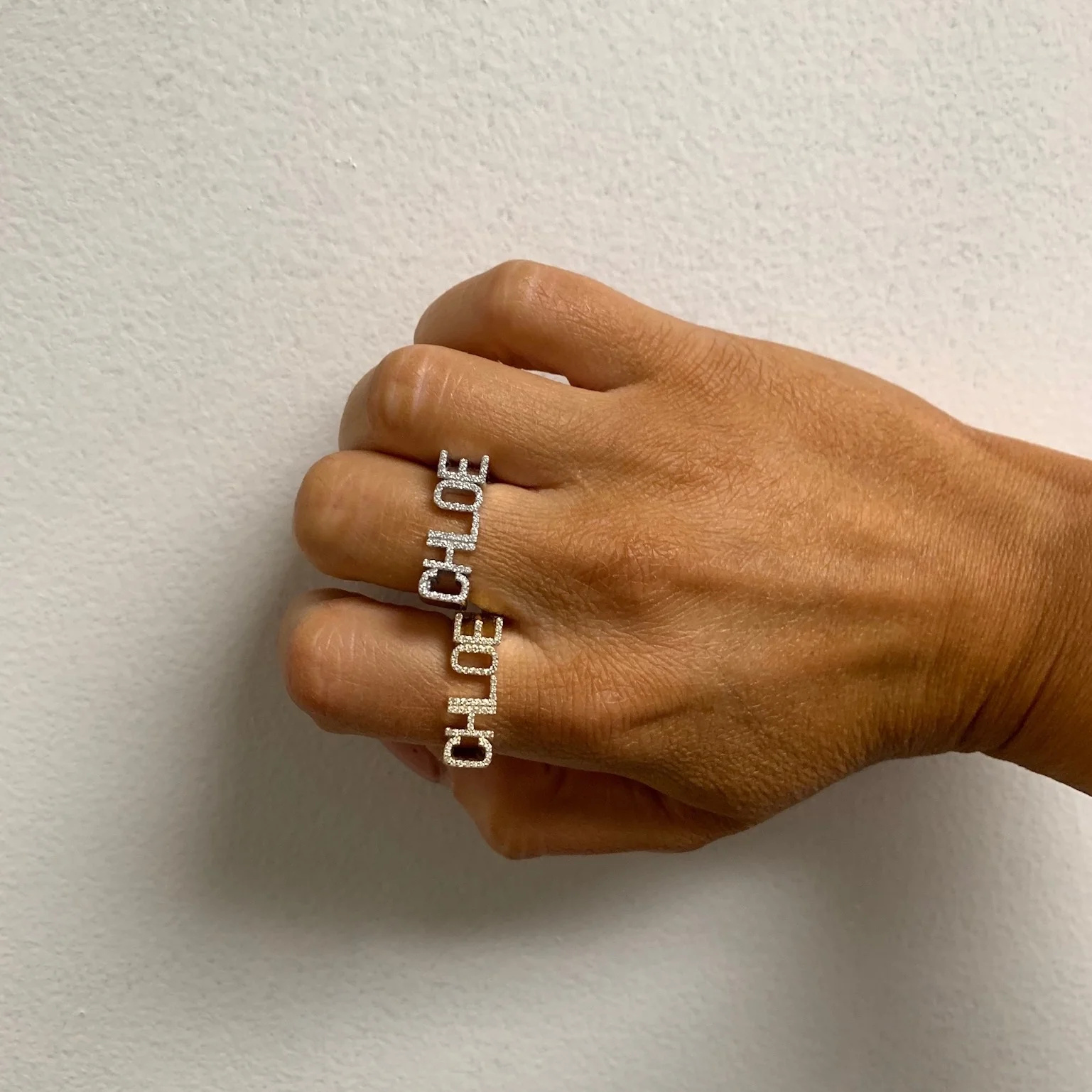 3D Name Ring Custom Diamond Na – Initial Ring Custom recenzja i cena
