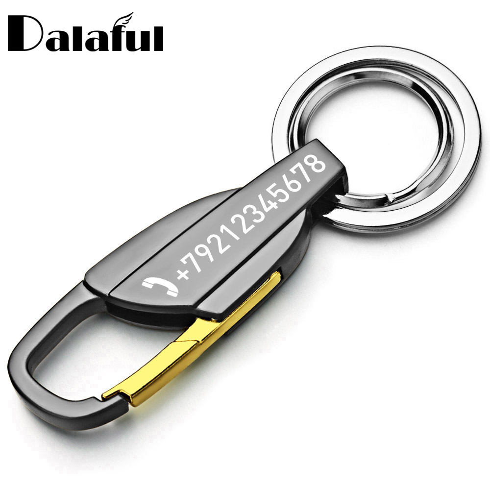 Personalized Lettering Keychai – Initial Ring Custom recenzja i cena