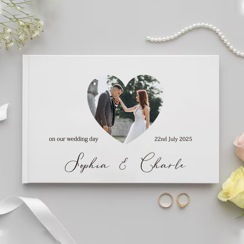 Personalized Guest Book for We – Custom Photo Book recenzja i cena