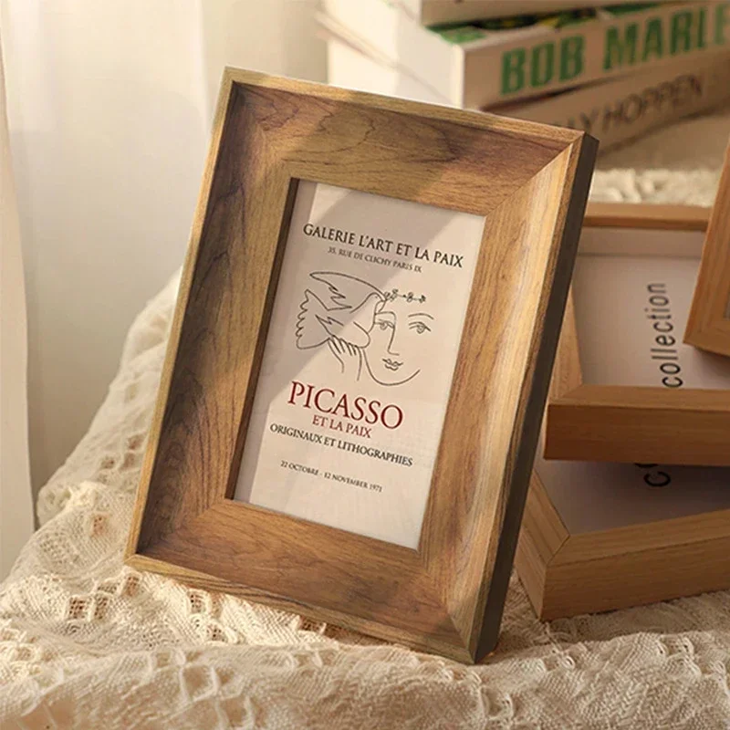Wooden Photo Frame 5/6/7/8/10  – Engraved Wood Frame recenzja i cena