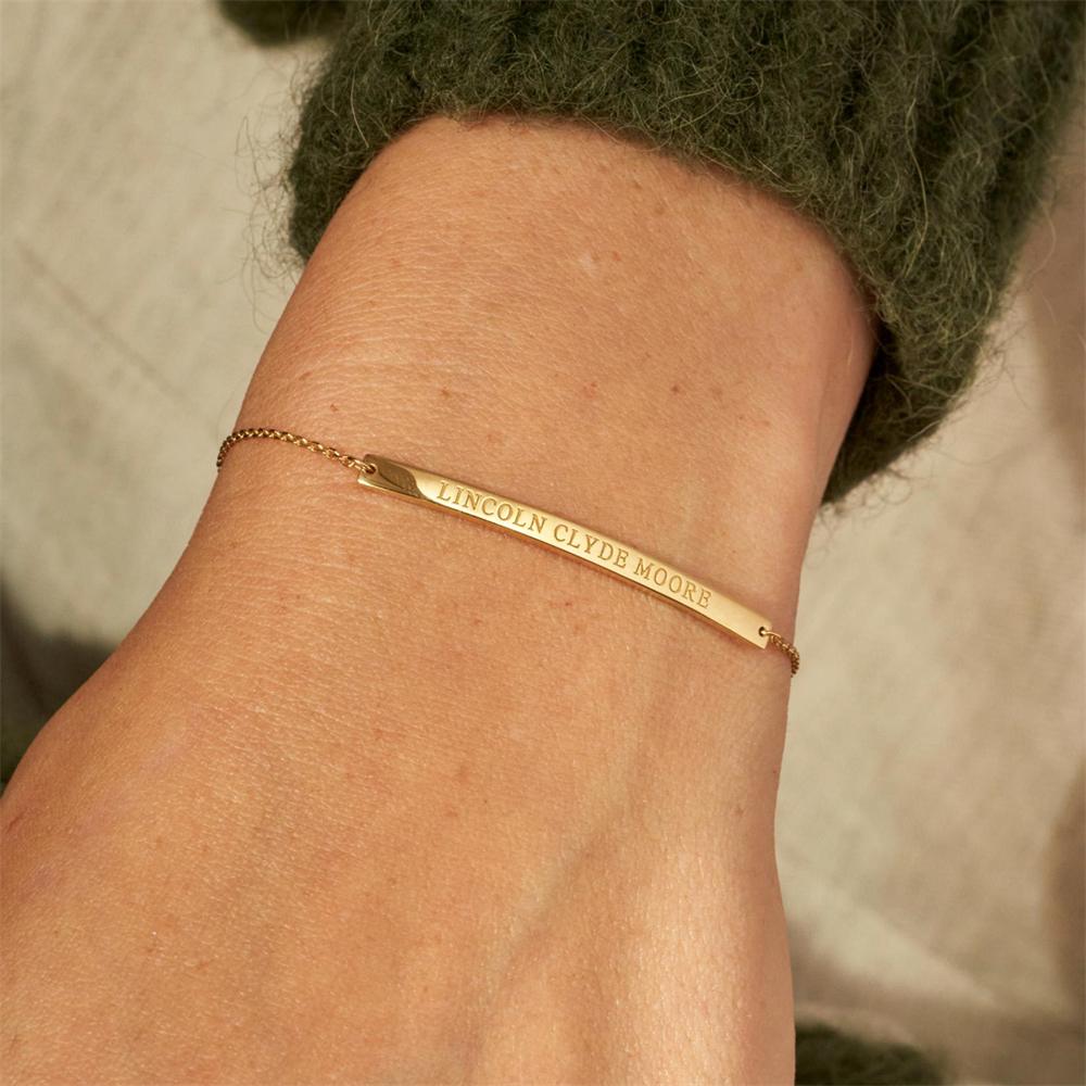 ustom Engraved Latitude Longit – Coordinates Bracelet recenzja i cena