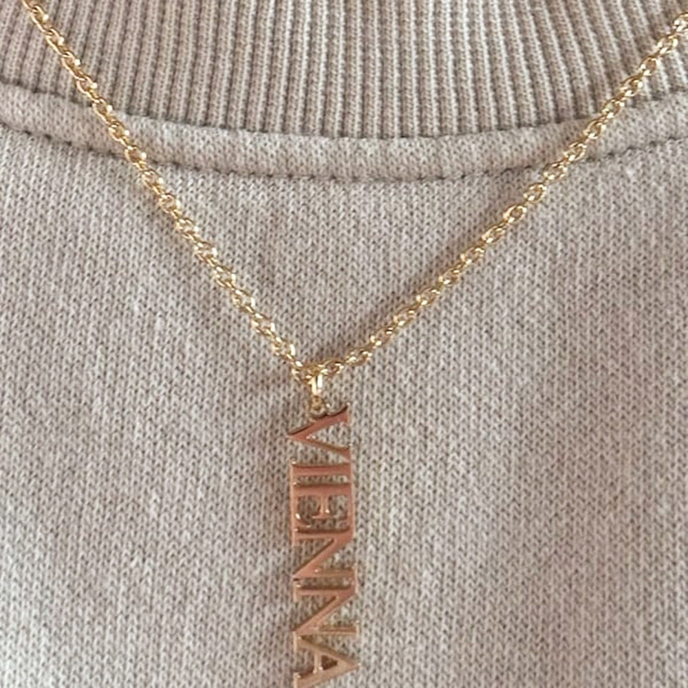Custom Multiple Name Necklace  – Birth Flower Necklace recenzja i cena