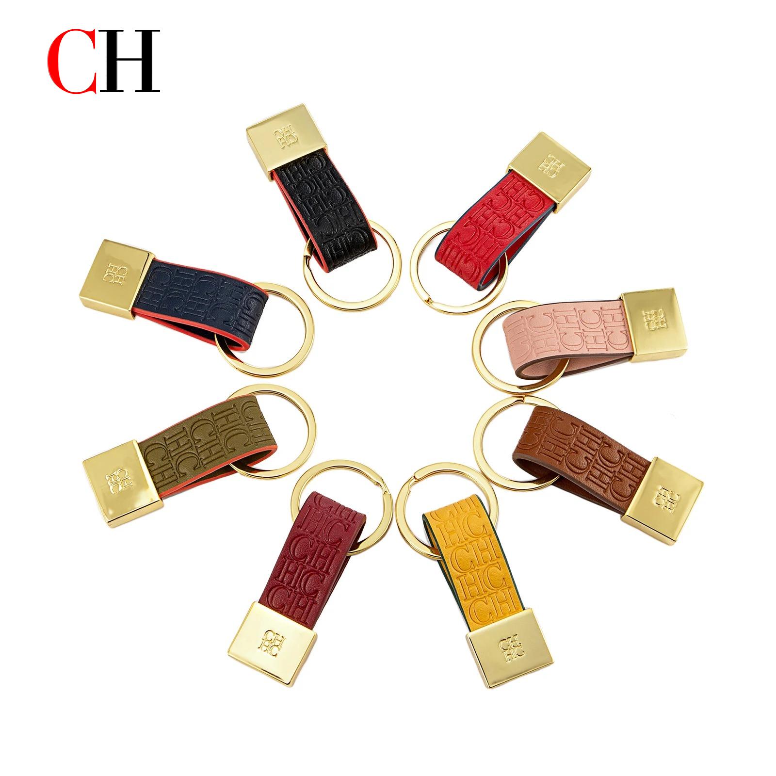 CH Embossed Monogram Leather K – Monogram Keychain Leather recenzja i cena
