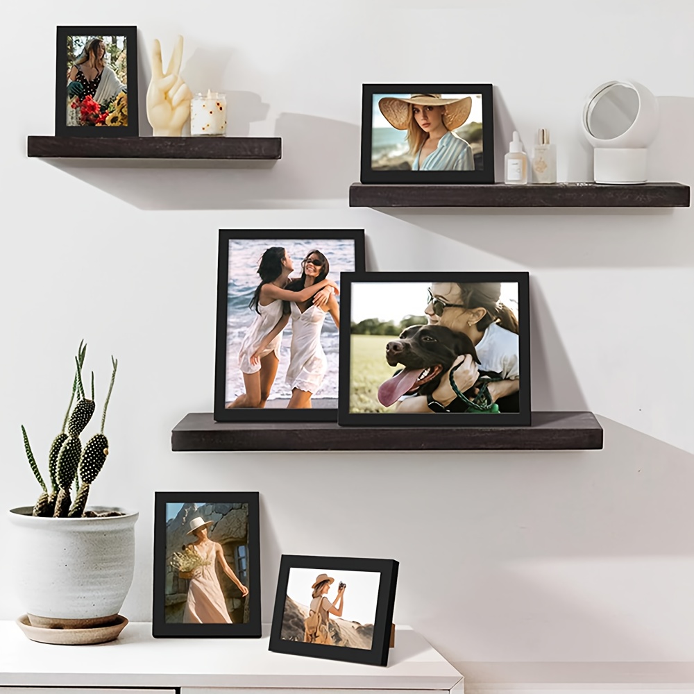 5-Piece Set A4 Black Wooden Ph – Engraved Wood Frame recenzja i cena