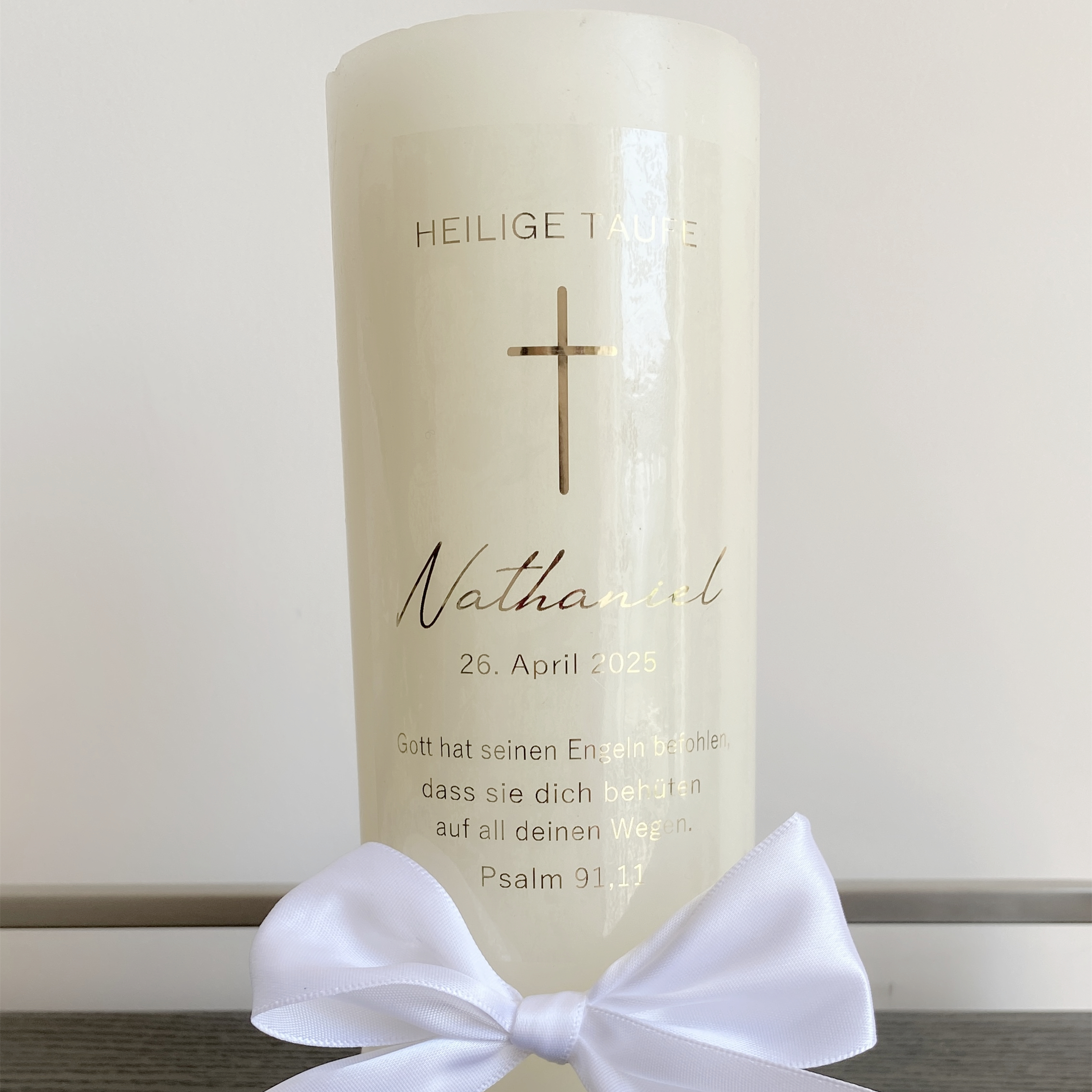 Personalized My Holy Baptism C – Personalised Candle Label recenzja i cena