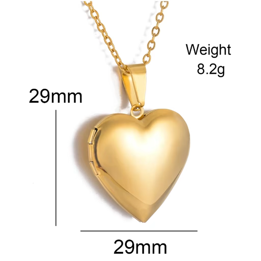 Custom Personalized Heart Birt – Birth Flower Necklace recenzja i cena