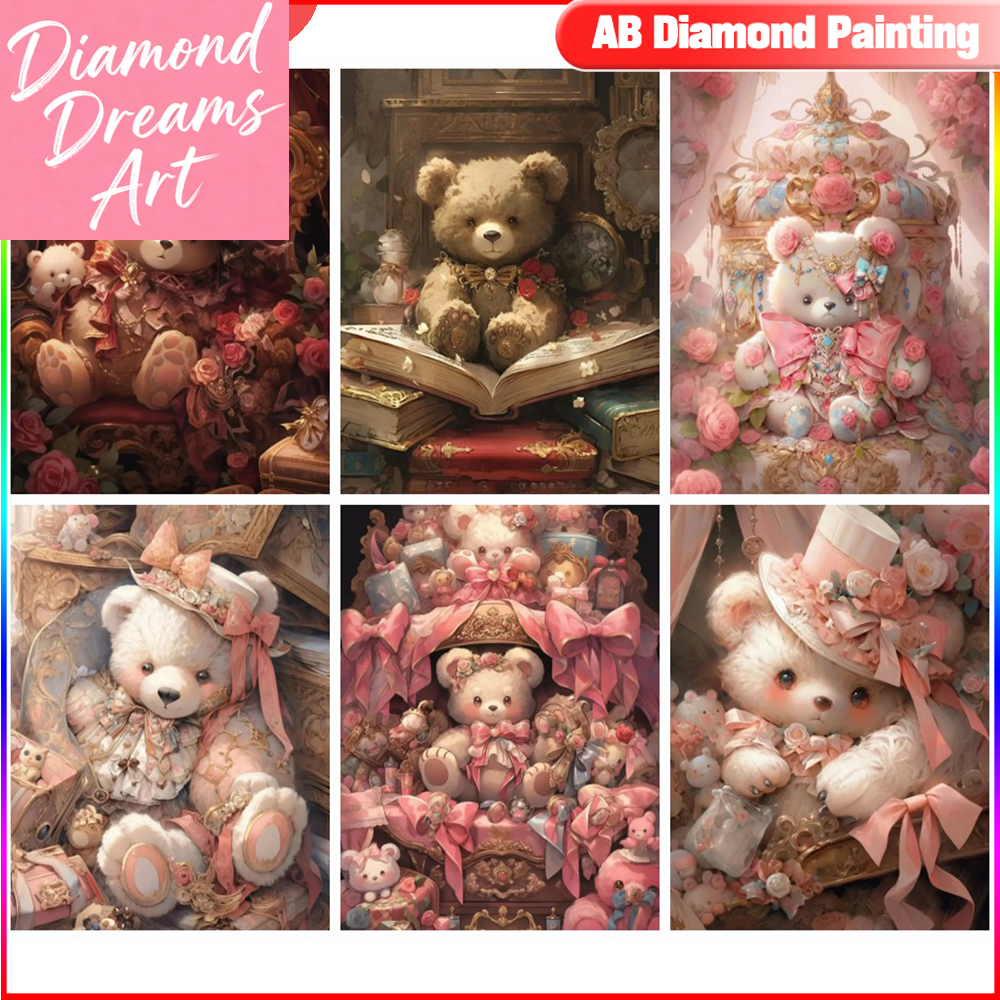 Frameless, Cartoon Diamond Pai – Photo Mosaic Print recenzja i cena
