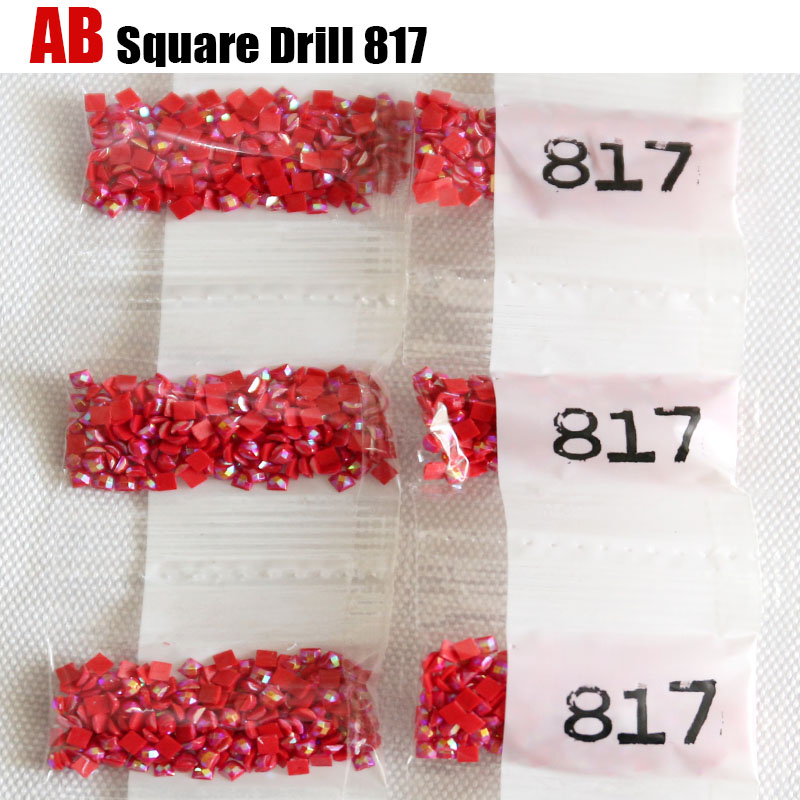 HOMFUN AB Square Drill DIY Dia – Photo Mosaic Print recenzja i cena
