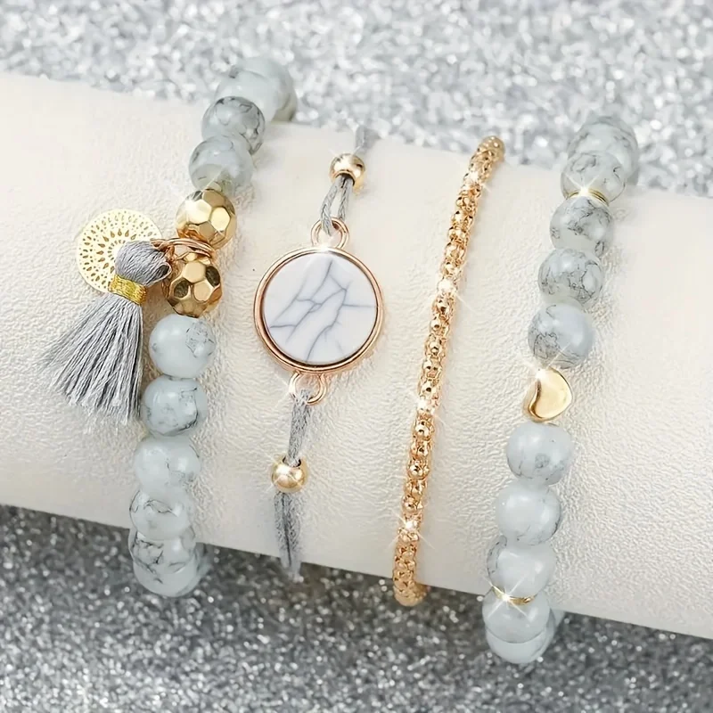 5pcs/Set Chic Women's Quartz W – Coordinates Bracelet recenzja i cena