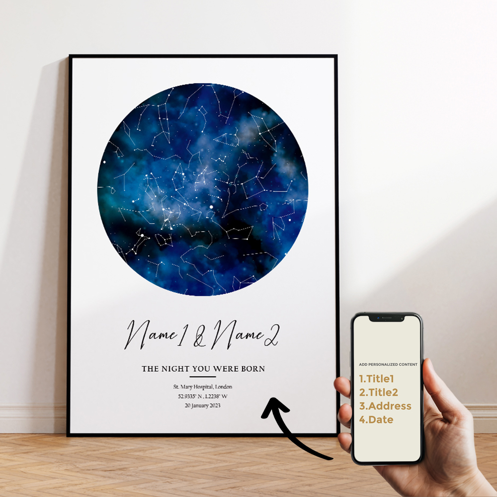 Modern Custom Personalized Nig – Custom Map Poster recenzja i cena