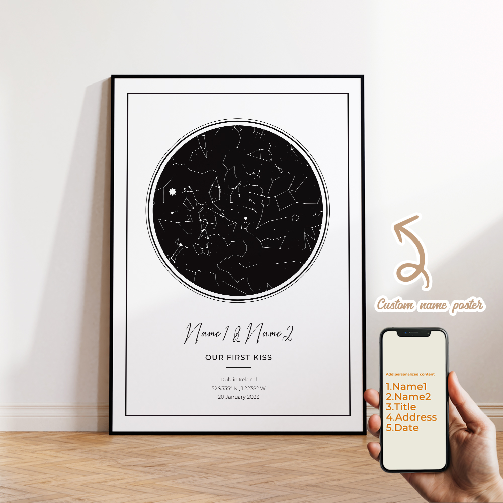 Modern Custom Personalized Nig – Custom Map Poster recenzja i cena