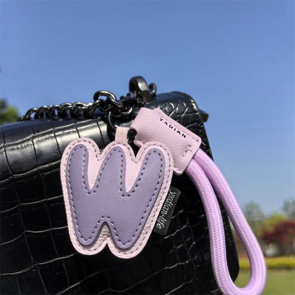 Sweet 26 Letter Keychain PU Le – Monogram Keychain Leather recenzja i cena