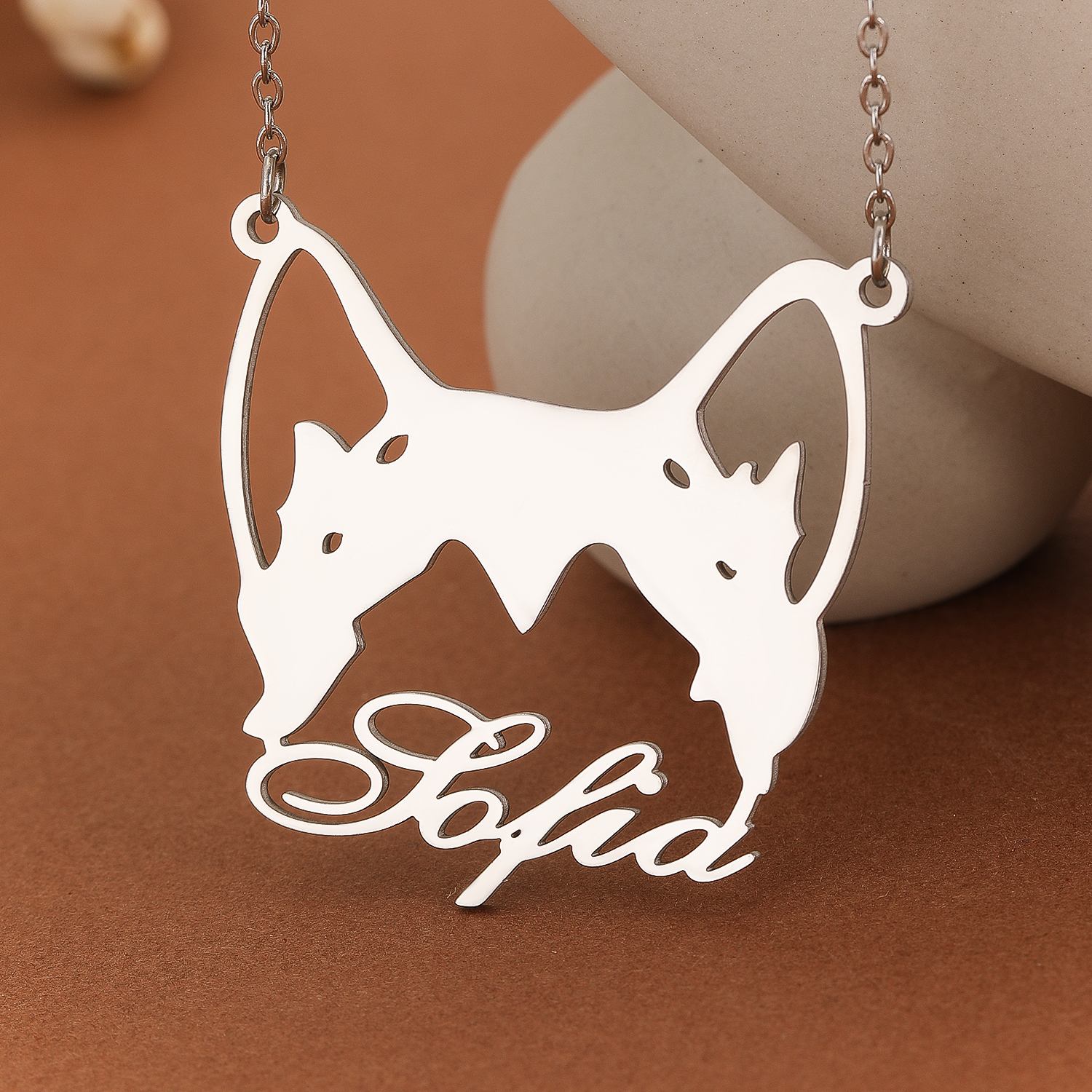 Custom Alaska Malamute Name Ne – Name Necklace Custom recenzja i cena
