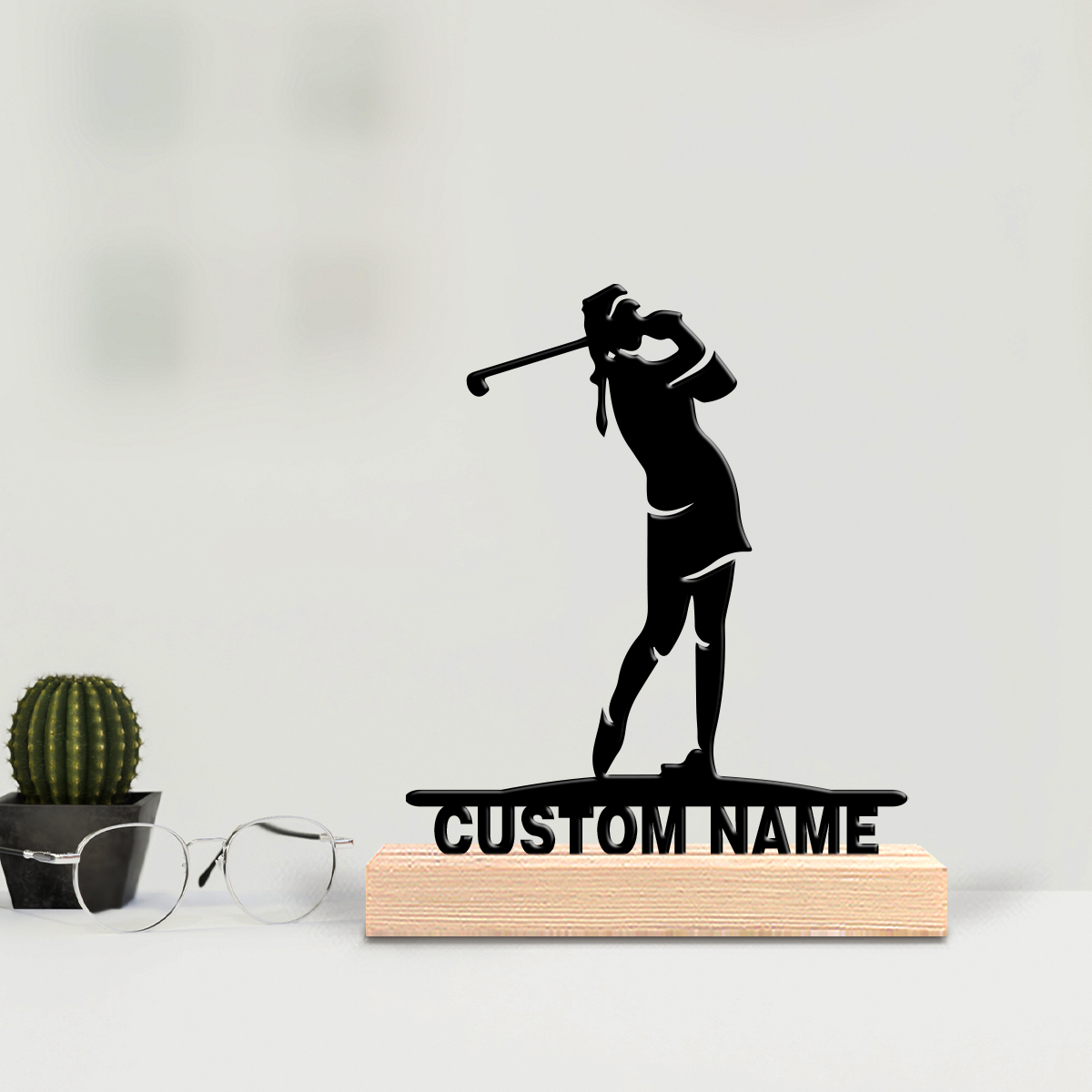1pc Personalized Custom Golf M – Engraved Wood Frame recenzja i cena
