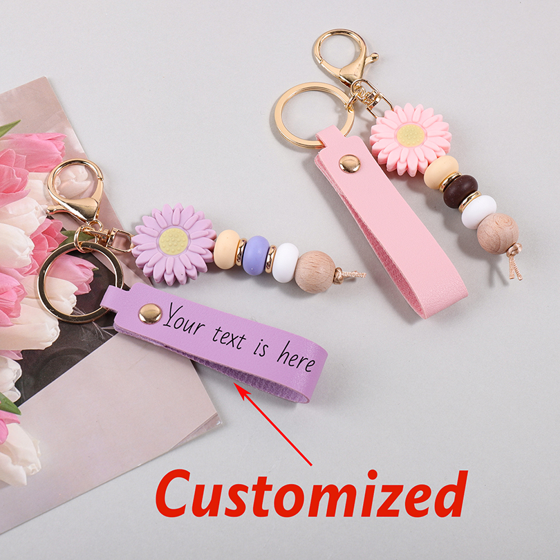 Daisy Pendant Custom Text Keyc – Initial Ring Custom recenzja i cena