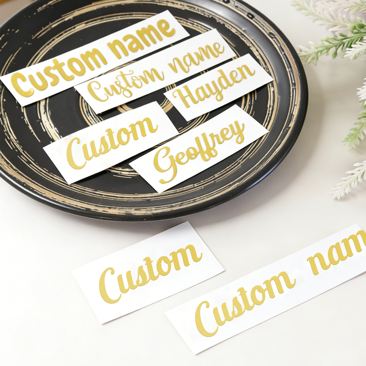 Custom name stickers, custom g – Personalised Candle Label recenzja i cena